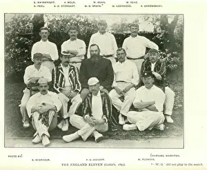 Lords: England Cricket Team, Lord's, 1893