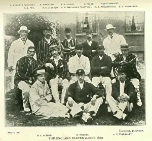 Lords: The England Cricket Team, Lord's, 1899