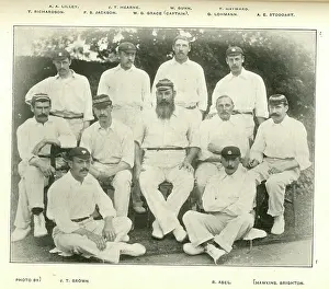 Eleven: England Cricket Team, the Oval, 1896