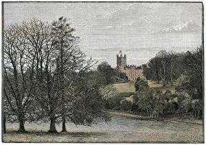 Parkland: ENGLAND/HIGHCLERE CASTLE