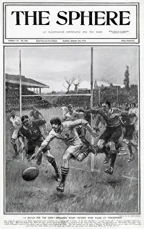 England rugby victory 1914