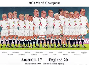Vickery: England Rugby World Cup-winning Side