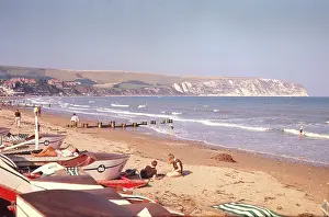 Holidaymakers: ENGLAND/SWANAGE 1966