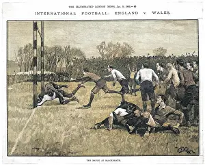 Blackheath: ENGLAND V WALES RUGBY