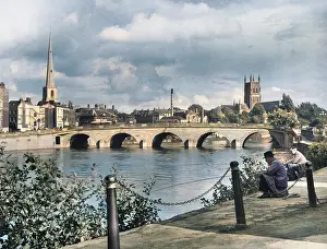 Withcolourisedpic: ENGLAND/WORCESTER