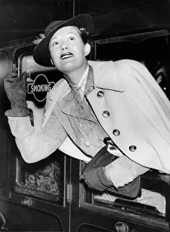 Binnie: The English actress Binnie Barnes