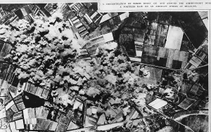 Meaulte: English air attack on Meaulte