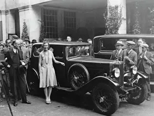 Mollison: The English aviatrix Amy Johnson (married