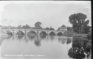 Shropshire: English Bridge in Shrewsbury