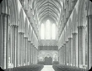 Locally: English Cathedrals - The Nave, Salisbury