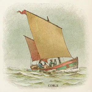 Rowed: English Coble Boat