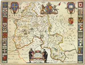 Symbolizing: English Counties Map 1645