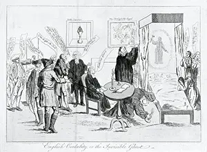 Bedstead: English credulity, or the invisible ghost