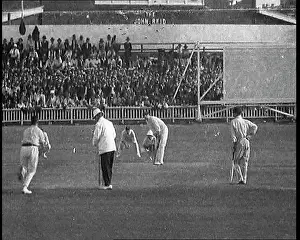 Ashes: The English Cricket Team Playing In Ashes Test