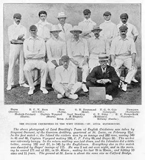Cricketing: English cricketers in the West Indies