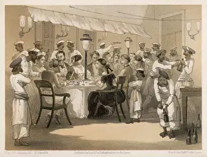 Curry: English dinner party in India with servants