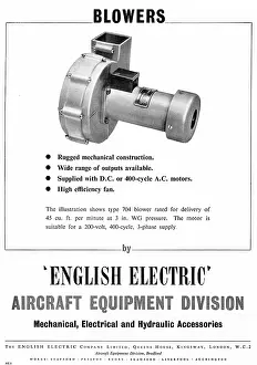 Blower: English Electric 704 Blower