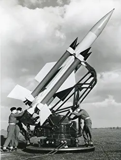 Guided: English Electric Thunderbird guided missile system