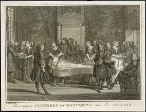 Layed: ENGLISH FUNERAL 1737