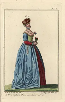 Spalart: English lady, 1577