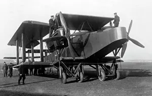 Westfront: English large aircraft, 1918