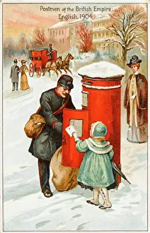 Satchel: English postman