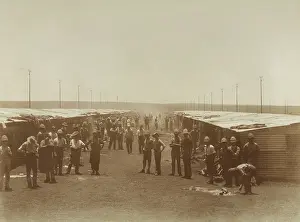 Pith Helmets: English prisoners of war in Waterval camp, held