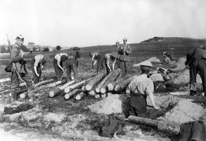 Brits: English prisoners of war at work