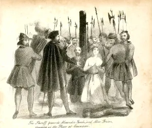 1838: English Protestant Martyrs: Execution for heresy