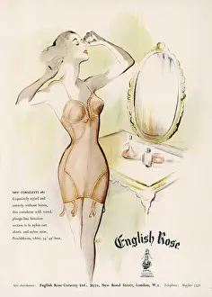 Slimming: English Rose Corsetry advertisement