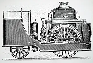 Millwall: English steam fire engine designed by Roberts of Millwall