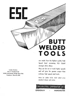 Welded: English Steel ESC Butt Welded Tools