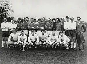 Greaves: English team for the World Cup 1966. Back row