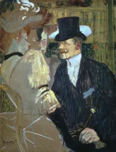 Cardboard: The Englishman (William Warrener) at the Moulin