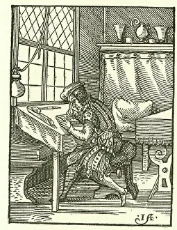 Skilled: The Engraver by Jost Amman