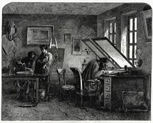 1853: The Engravers Workshop, Engraving and Printing on Copper