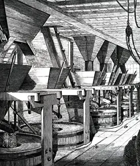 Paisley: An engraving depicting the Brown and Polson's