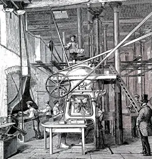 Bakery: An engraving depicting Dalglish's aerated bread