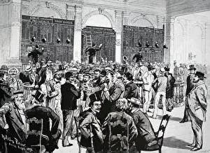 Cosmopolitan: Engraving depicting the floor of the Buenos Aires