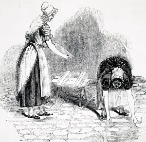 Gallowgate: An engraving depicting Gallowgate Lead Works