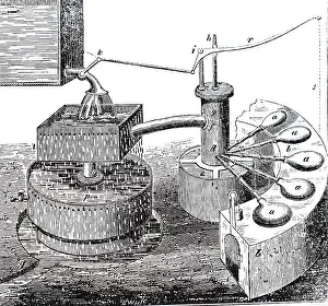 Sinhalese: An engraving depicting Herbert's development of