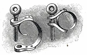 Clip: Engraving depicting a hose clip