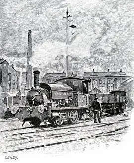 Biscuit: An engraving depicting the Huntley & Palmer's