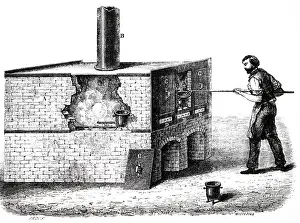 Aqua: An engraving depicting a method of producing nitric