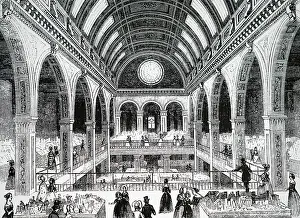 Bought: Engraving depicting the Pantheon Bazaar, Oxford