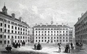 Islington: An engraving depicting Peabody Square