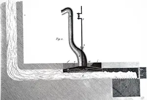 Produce: An engraving depicting a sectional view of a Scotch still