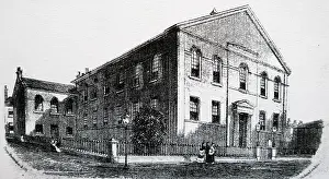 Rochdale: An engraving depicting the United Methodist Free