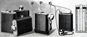 Incandescent: Engraving depicting various forms of pocket torches