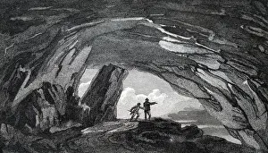 Arse: An engraving depicting a view from inside the